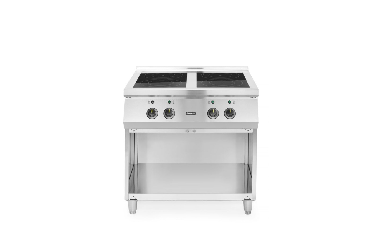Cuisinière à induction avec 4 foyers
