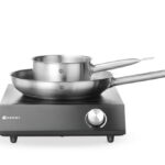 Set : Plaque de cuisson à induction 3500W + casserole + poêle