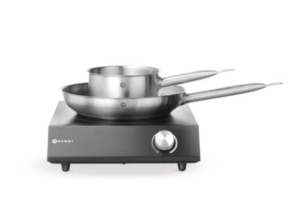 Set : Plaque de cuisson à induction 3500W + casserole + poêle