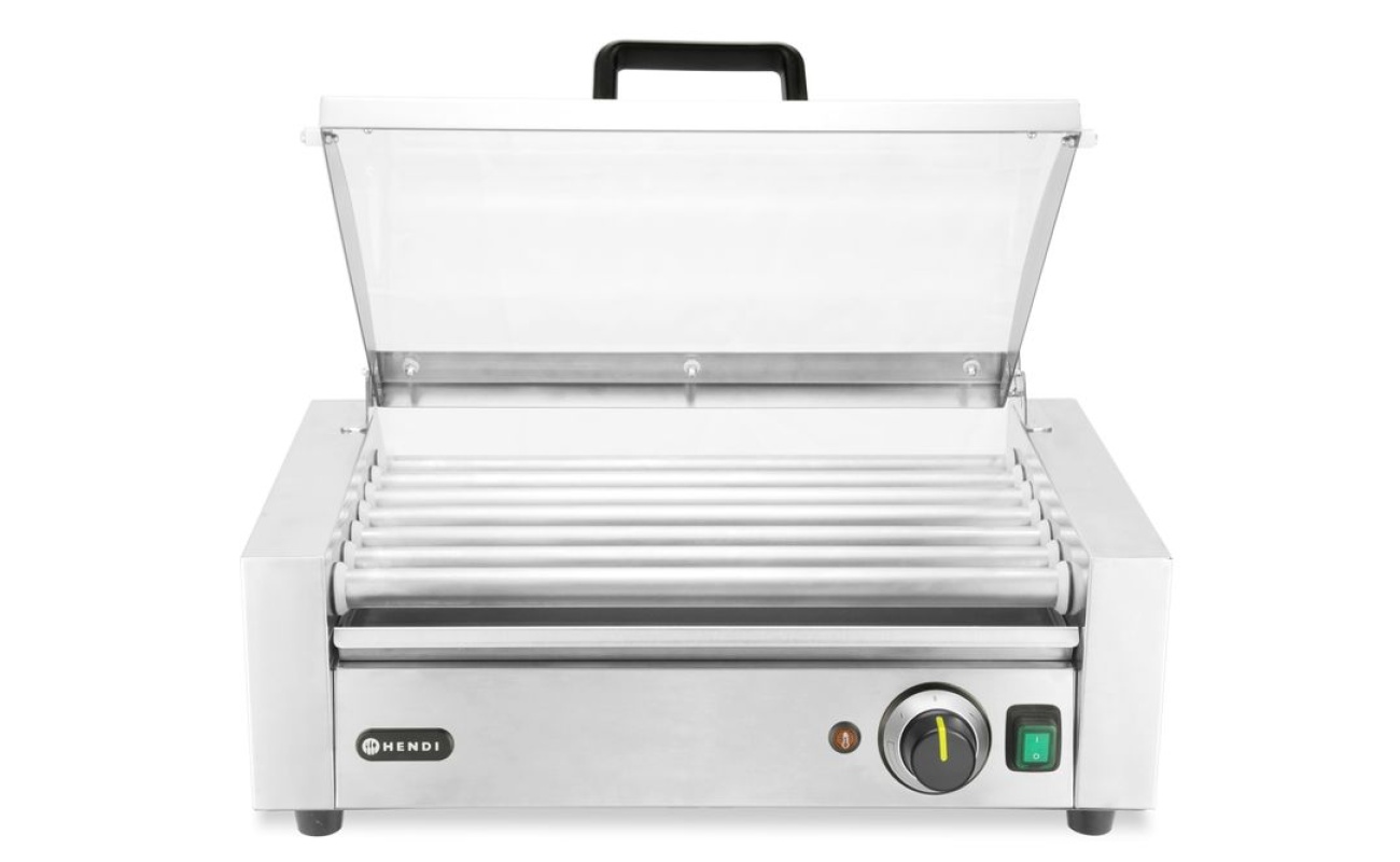 Grill roulant pour saucisses