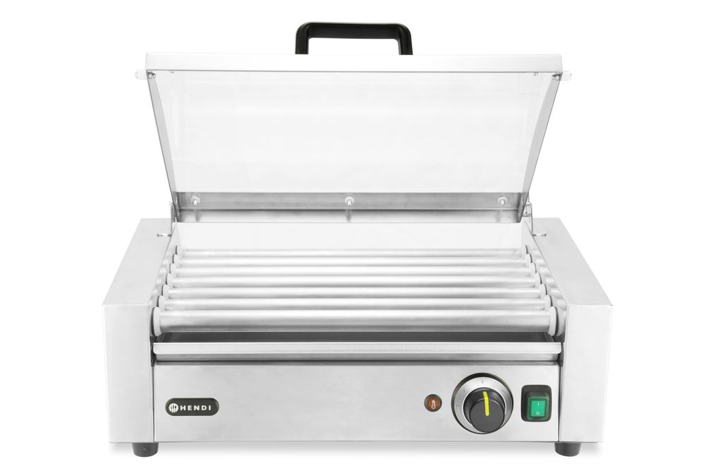 Grill roulant pour saucisses
