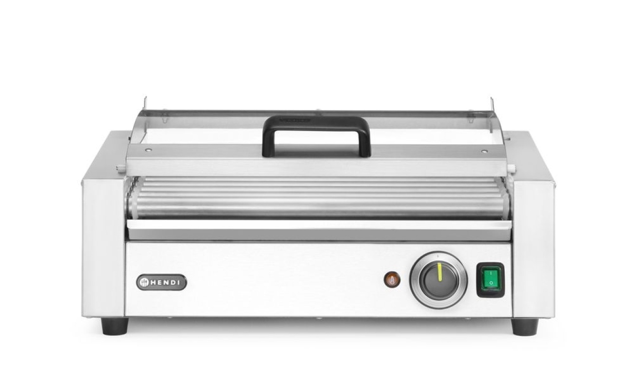 Grill roulant pour saucisses