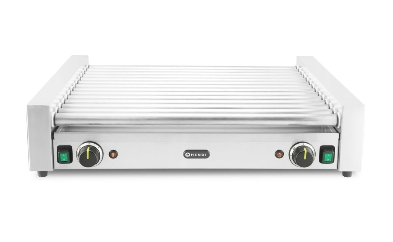 Grill roulant pour saucisses XL - 2 zones_2