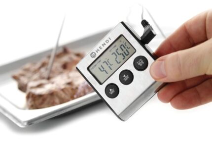 Thermomètre/minuteur pour rôtir