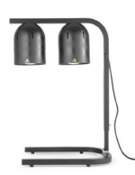 Portique chauffe-plat avec 2 lampes infrarouges