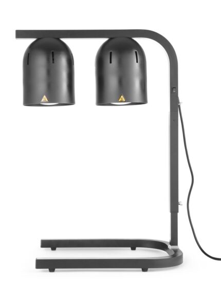 Portique chauffe-plat avec 2 lampes infrarouges