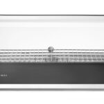 Vitrine de table chauffante