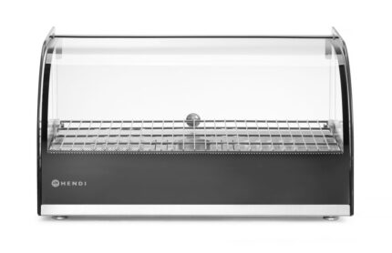 Vitrine de table chauffante