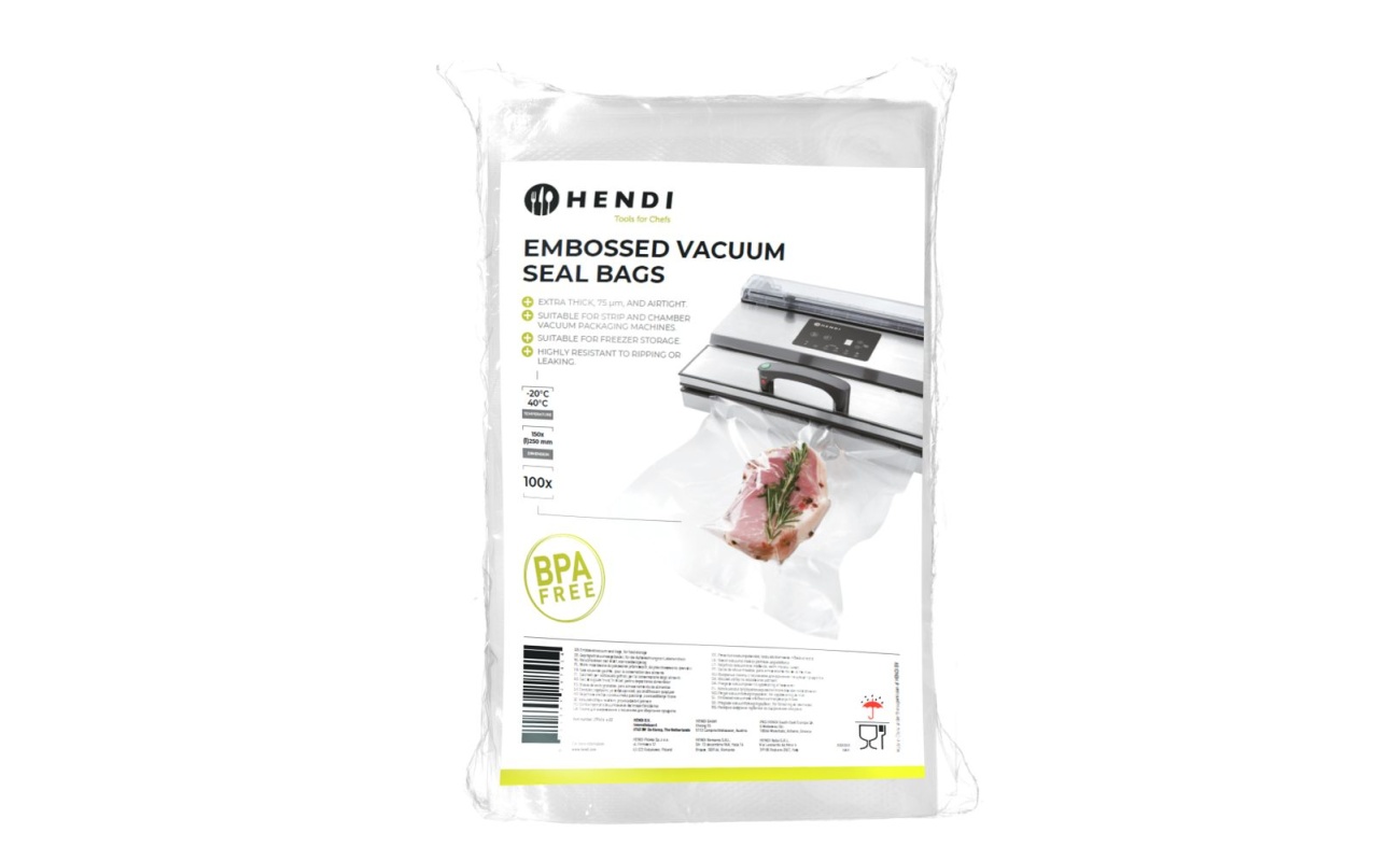 Sacs sous vide gaufrés