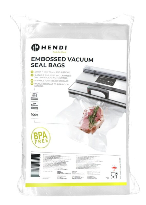 Sacs sous vide gaufrés