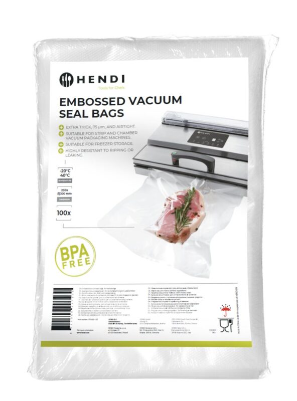 Sacs sous vide gaufrés