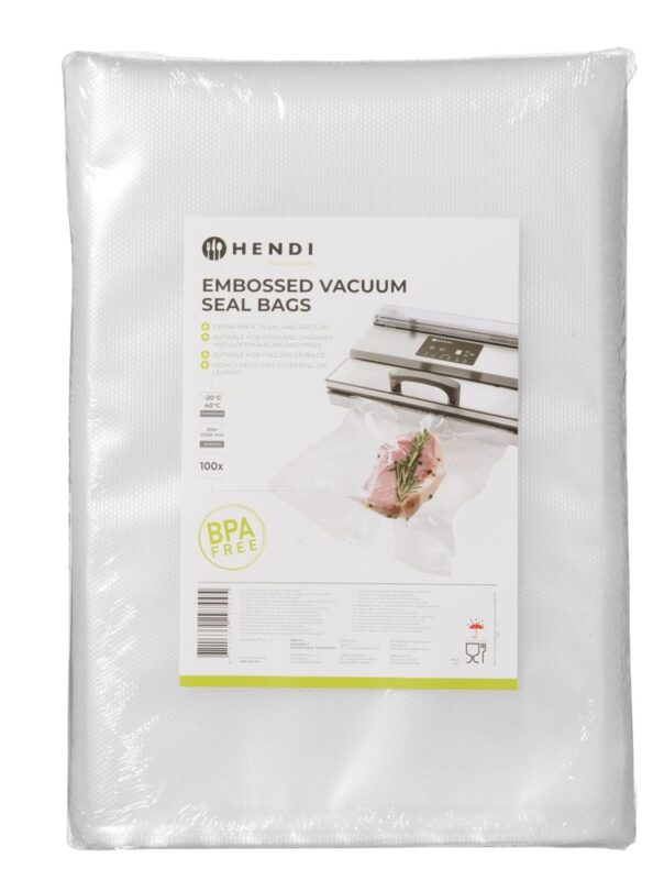 Sacs sous vide gaufrés