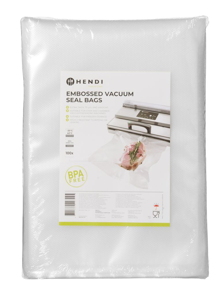 Sacs sous vide gaufrés