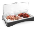 Vitrine réfrigérante avec couvercle - Gastronorme 1/1_2