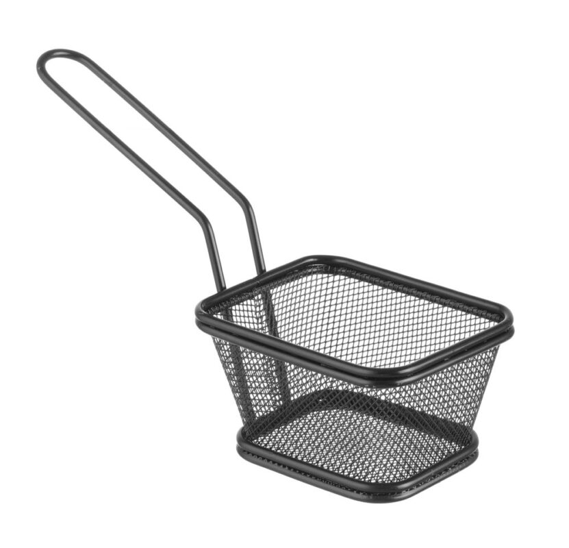 Paniers à frites miniatures empilables noirs_2