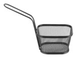 Paniers à frites miniatures empilables noirs
