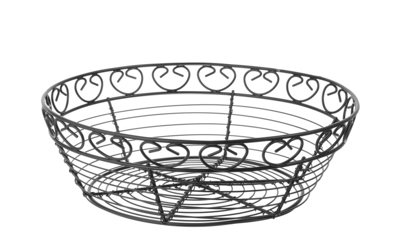 Corbeille en fil deco rond