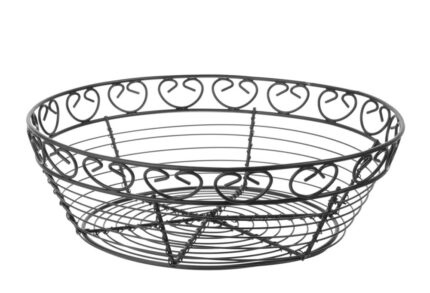 Corbeille en fil deco rond