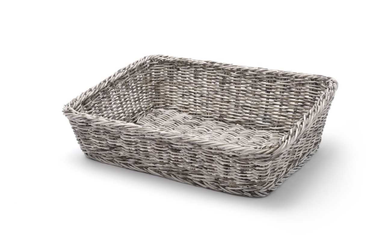 Panier de boulangerie incliné