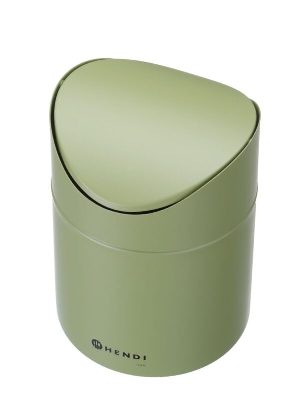 Poubelle de table avec couvercle pivotant_2