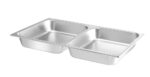 Bac GN 1/1 pour chafing dish avec 2 compartiments_2