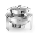 Chafing dish à soupe finition poli mirroir