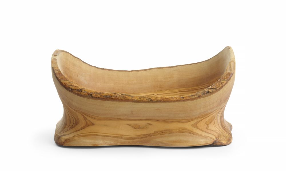 Bol décoratif en bois d’olivier