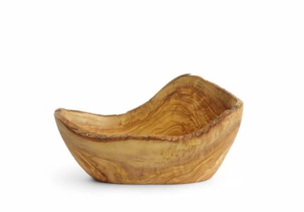 Bol décoratif en bois d’olivier