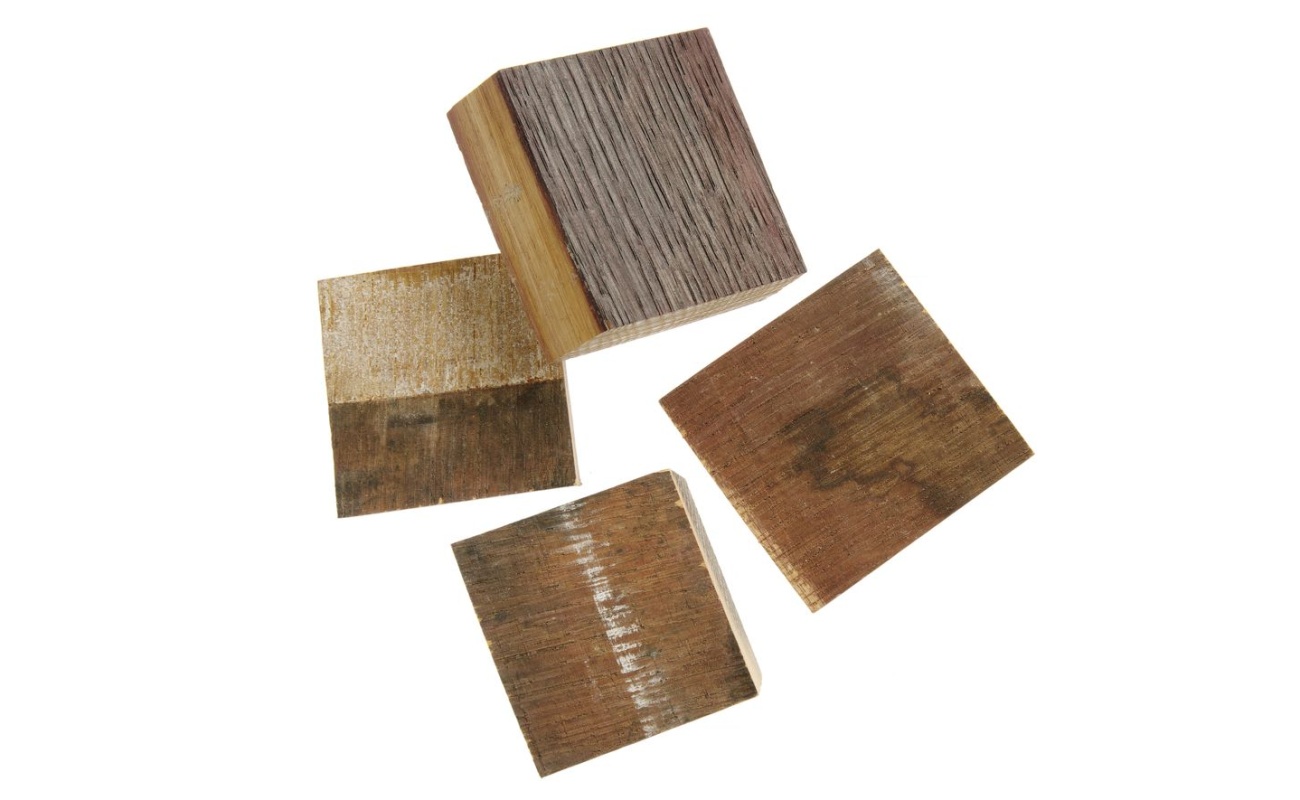 Morceaux de bois de fumage