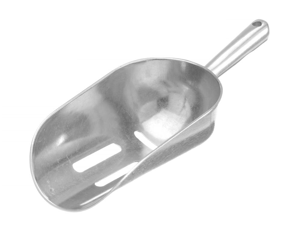 Pelle à glaçons avec fentes