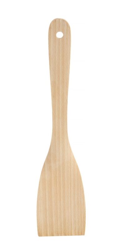Spatule en bois courbée - lot de 2