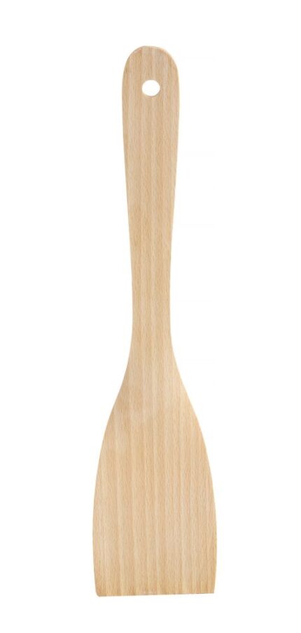 Spatule en bois courbée - lot de 2