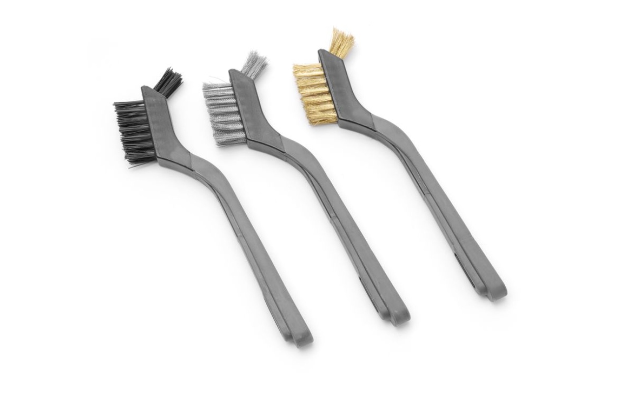 Set de brosses métalliques étroites - 3 pièces