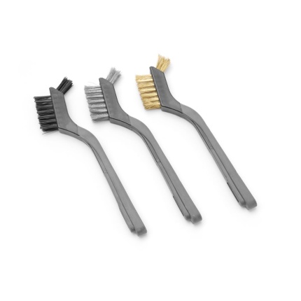Set de brosses métalliques étroites - 3 pièces
