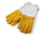 Gants barbecue en cuir résistants à la chaleur - 2 pièces_2