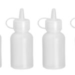 Mini flacon distributeur - set de 4 pièces