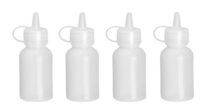 Mini flacon distributeur - set de 4 pièces