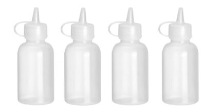 Mini flacon distributeur - set de 4 pièces