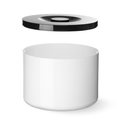 Seau à glaçons blanc double paroi_2