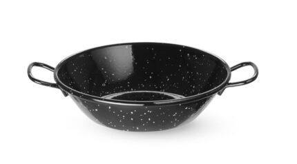 Plats paëlla émaillés