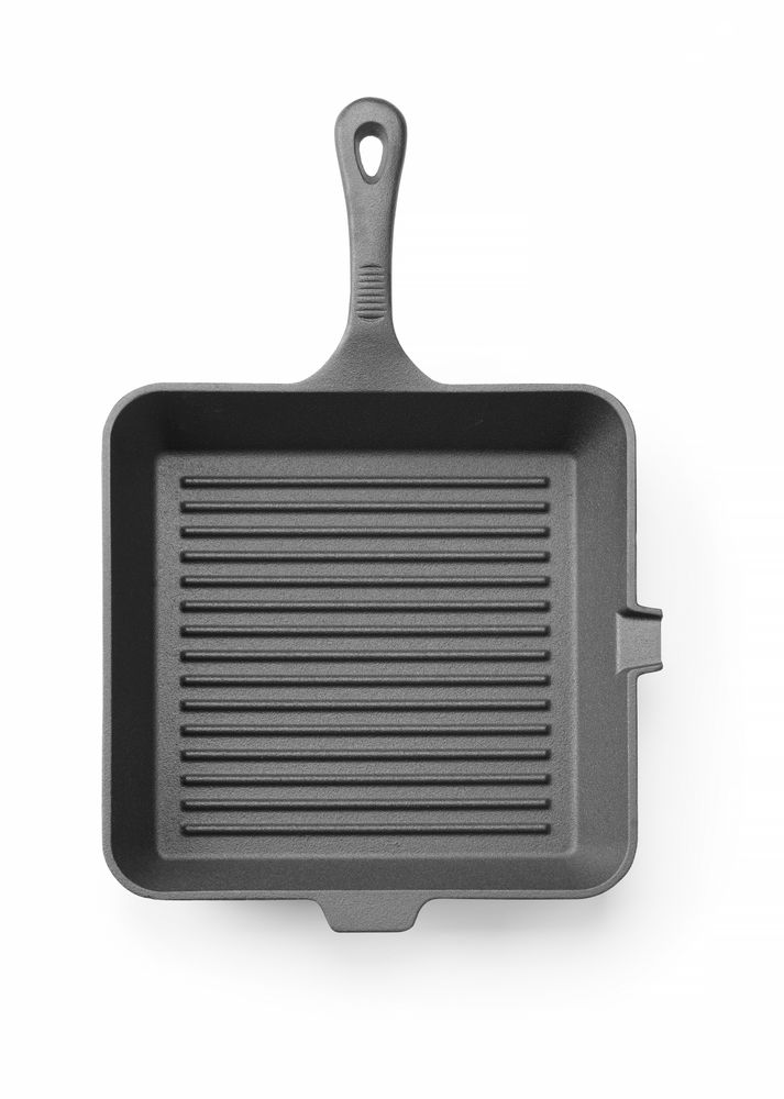 Poêle à griller en fonte