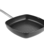 Poêle à griller rainurée Titanium Professional