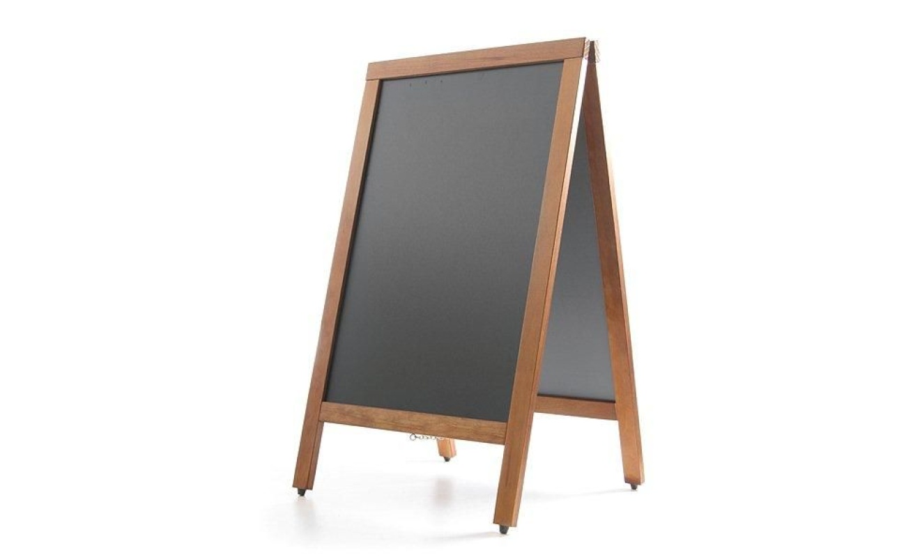 Tableau ardoise de trottoir