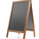 Tableau ardoise de trottoir