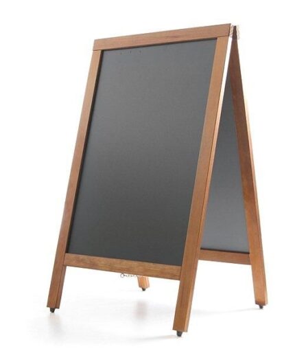 Tableau ardoise de trottoir