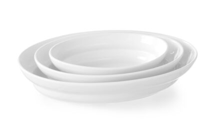 Plat à four peu profond