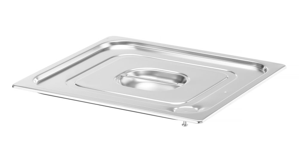 Couvercle pour bacs GN avec bord en silicone