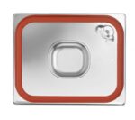 Couvercle pour bacs GN avec bord en silicone_3