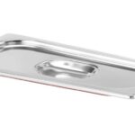 Couvercle pour bacs GN avec bord en silicone