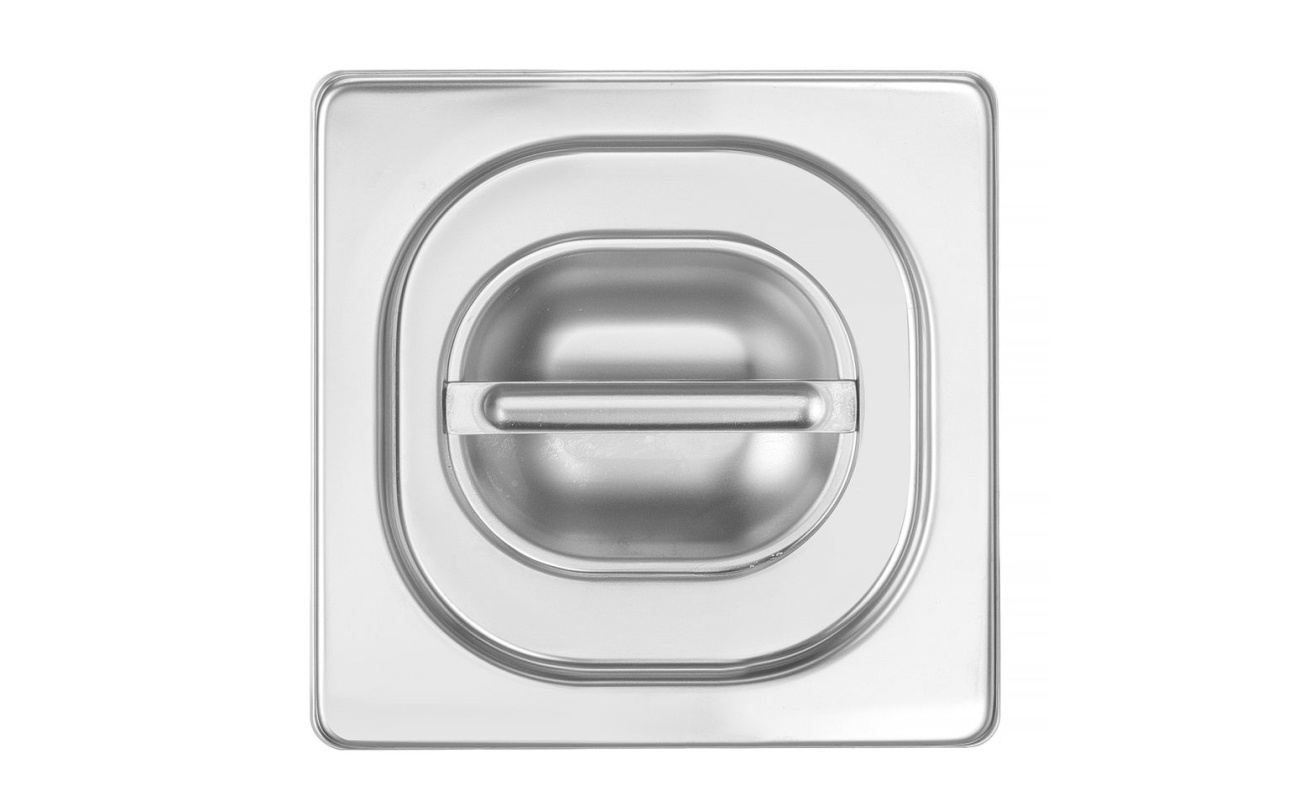 Couvercle pour bacs GN avec bord en silicone